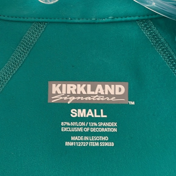 Two Scuba Style Jackets Pink & Green Size Small - Picture 7 of 7